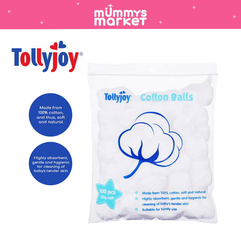 Tollyjoy Cotton Ball 100pcs